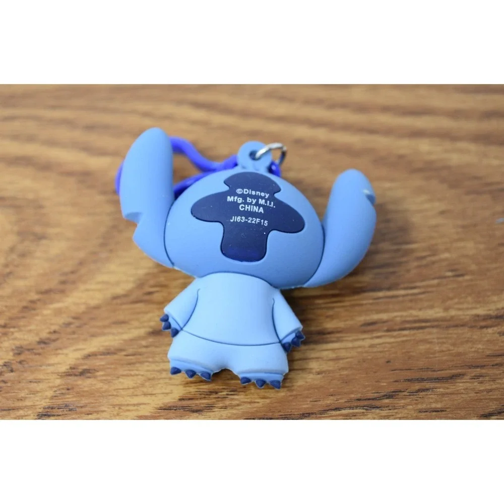 Disney Stitch Tuxedo Suit Figural Bag Clip Keychain Lilo & Stitch PVC Figure